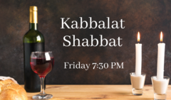 Banner Image for Shabbat Evening Service with Alicia